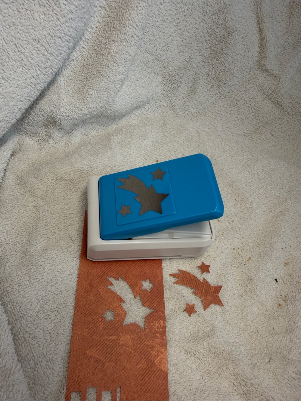 Blue Star & Comet Craft Punch Creative Memories